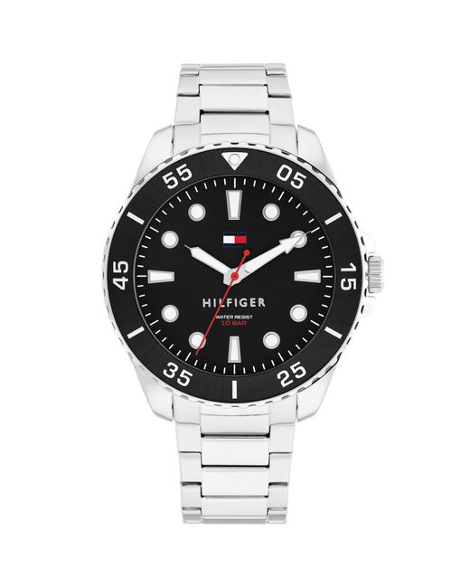 Tommy Hilfiger Metallic Oceanic Diver Watch for men