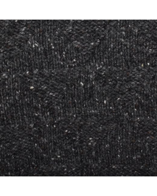 Norse Projects Gray Jonas Donegal Diamond Jumper for men