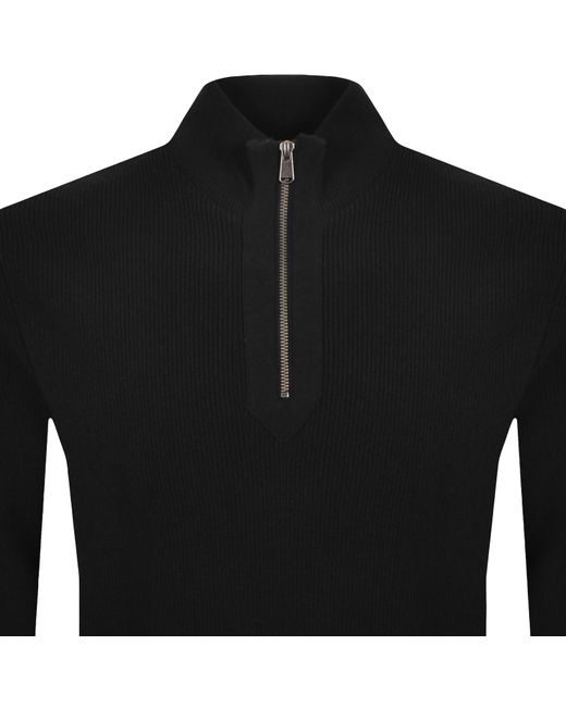 Barbour Black Crawley Jumper for men