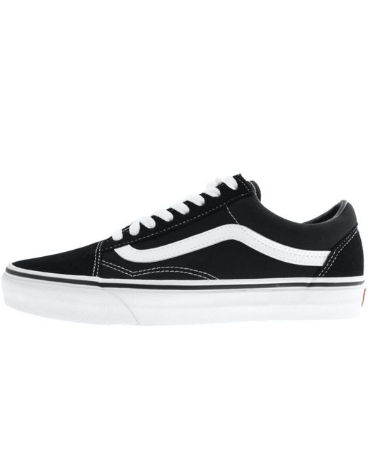 Vans Black Old Skool Canvas Trainers for men