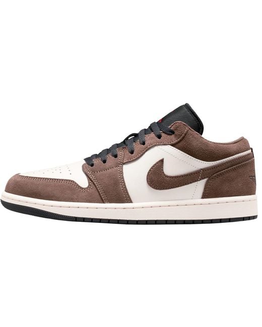 Nike Brown Air Jordan 1 Mid Trainers for men