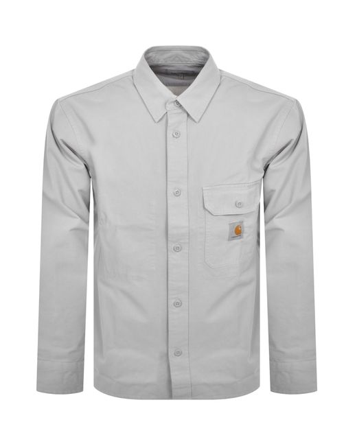 Carhartt Gray Reno Overshirt for men