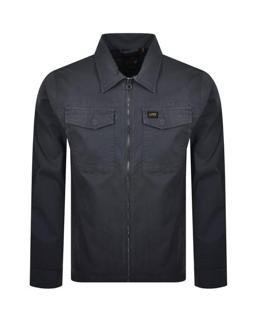 Luke 1977 Blue Conrith Jacket for men