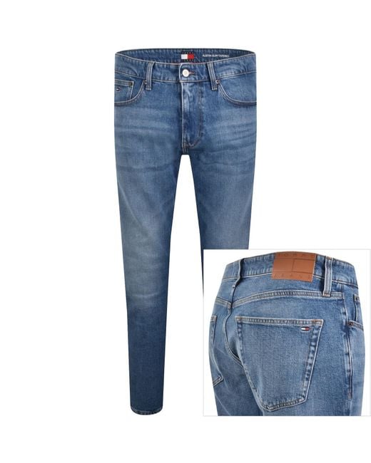 Tommy Hilfiger Blue Austin Slim Tapered Jeans for men