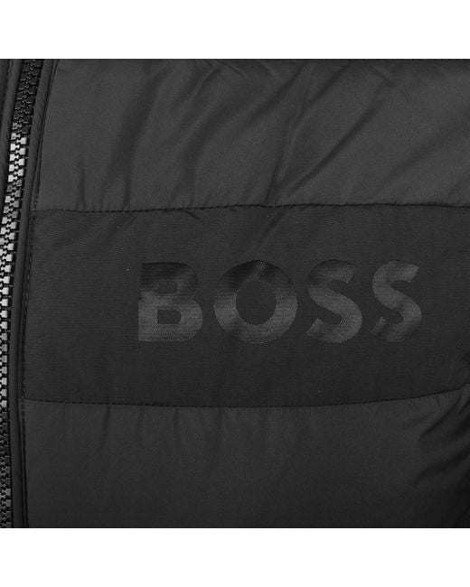 BOSS BUSINESS Black Boss H Cenitos Jacket for men
