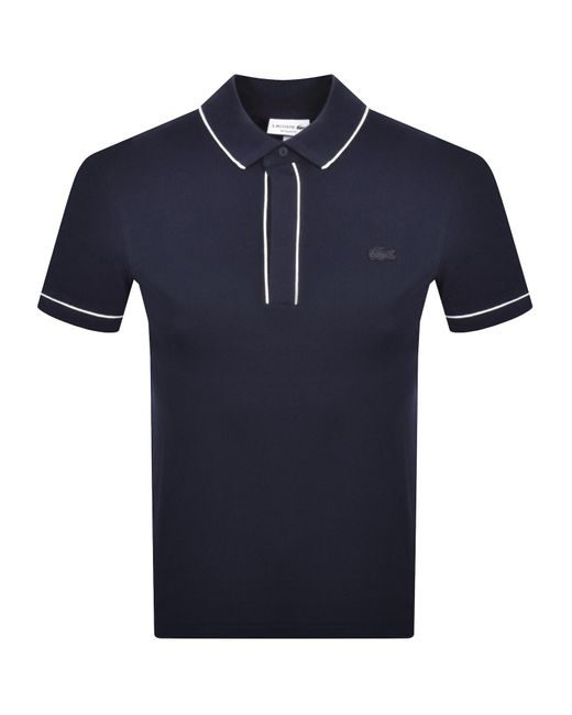 Lacoste Blue Short Sleeved Polo T Shirt for men