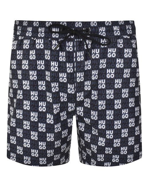 HUGO Blue Aaron Swim Shorts for men