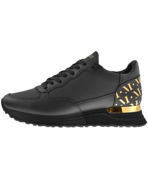 Mallet Black Popham Trainers for men