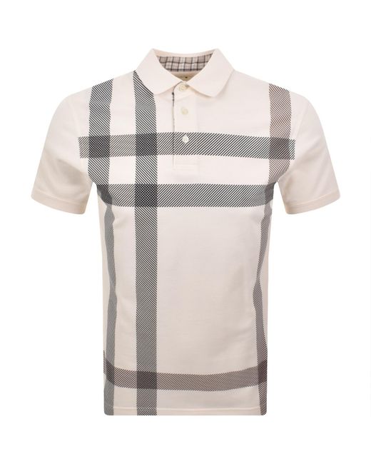 Barbour Natural Blaine Polo T Shirt for men