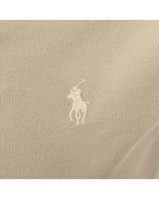 Ralph Lauren Natural Custom Slim Polo T Shirt for men