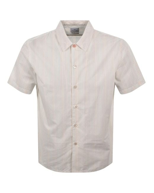 Paul Smith Gray Short Sleeve Shirt for men