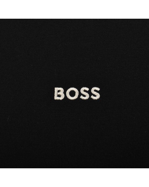 Boss Black Boss Goc Swing Quarter Zip Knit Jumper for men