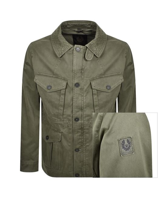 Belstaff Green Cs60 Field Jacket for men