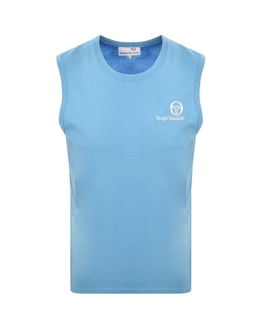 Sergio Tacchini Blue Sawyer Vest for men