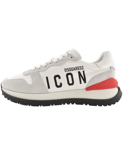 DSquared² White Running Trainers for men