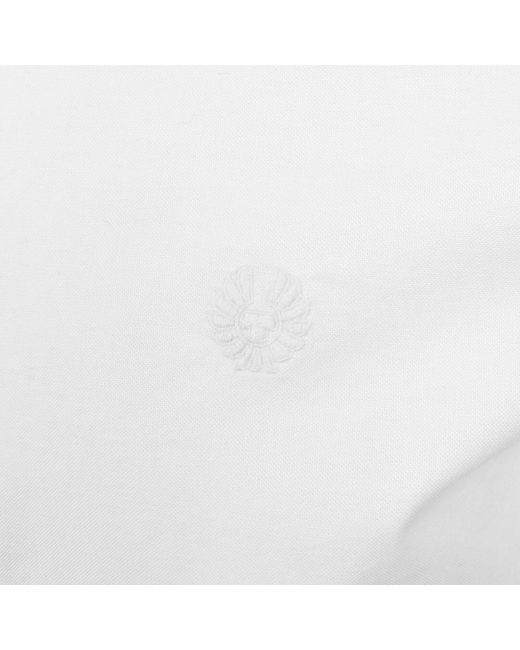 Belstaff White Street Long Sleeved Shirt for men
