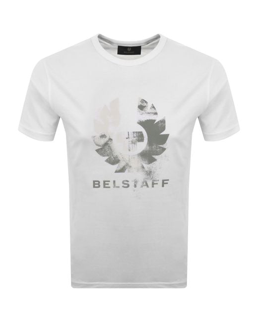 Belstaff Gray Blur T Shirt for men