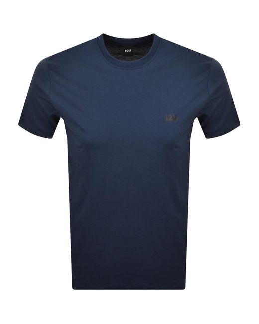 BOSS BUSINESS Blue Boss 365 T Shirt for men