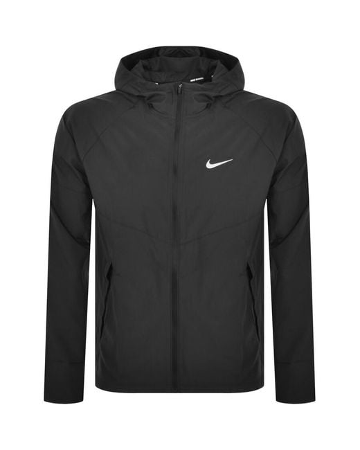 Nike Gray Training Repel Miler Jacket for men