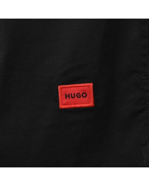 HUGO Black Short Sleeved Ebor Shirt for men