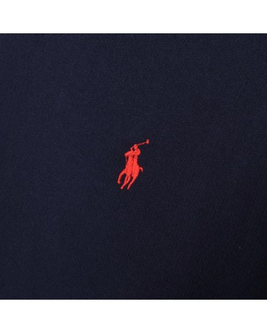Ralph Lauren Blue Pullover Hoodie for men