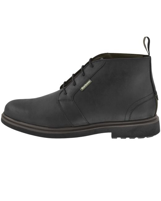 Barbour Black Meays Chukka Boots for men