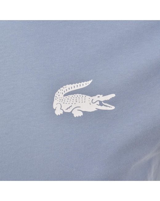 Lacoste Blue Crew Neck T Shirt for men