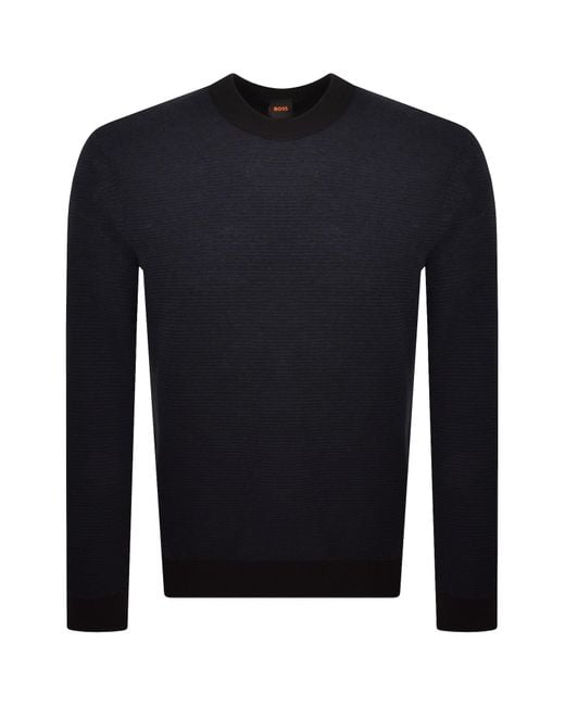 Boss Blue Boss Aspoki Knit Jumper for men