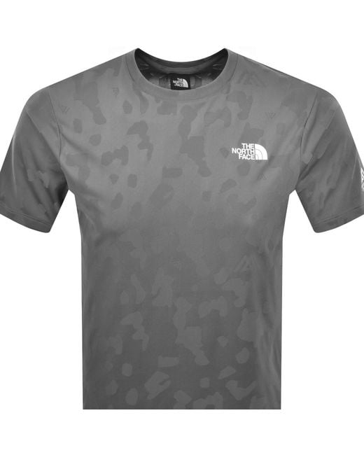 The North Face Gray Logo T Shirt for men