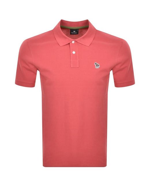 Paul Smith Pink Regular Polo T Shirt for men