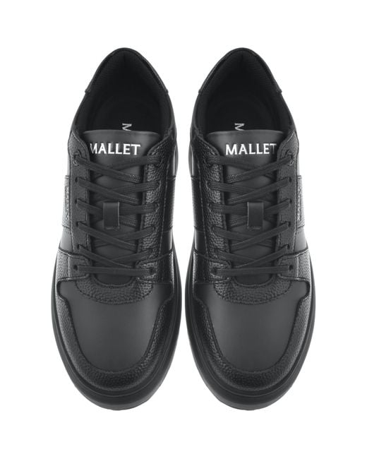 Mallet Black Hoxton Lite Trainers for men