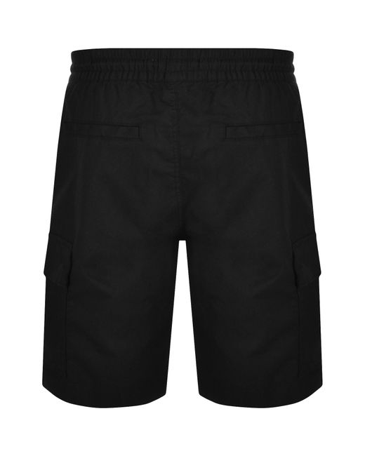 Calvin Klein Black Jeans Cargo Shorts for men