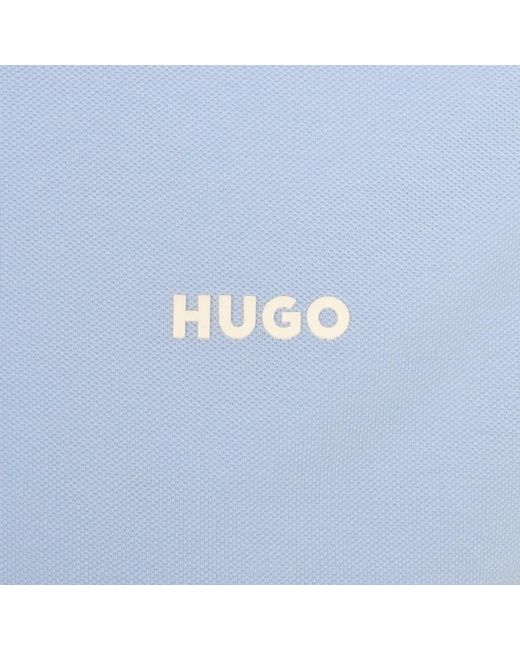 HUGO Blue Donos222 Polo T Shirt for men