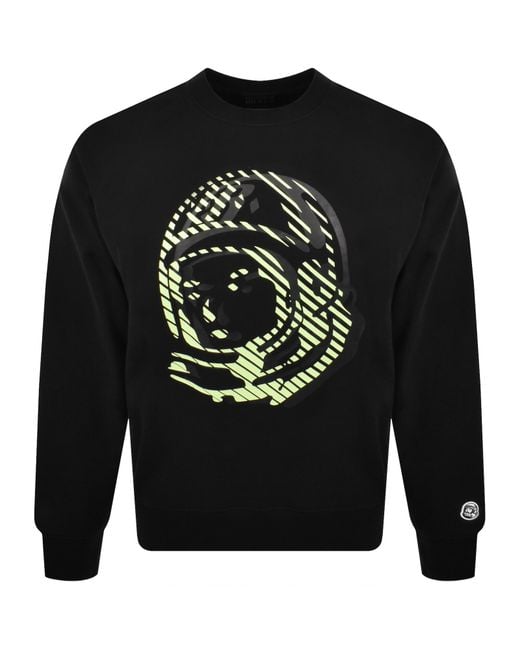 BBCICECREAM Black Glow Astro Sweatshirt for men
