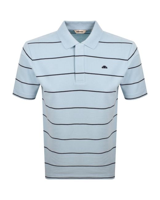 Ellesse Blue Cimetta Polo T Shirt Light for men