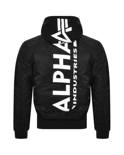 Alpha Industries Black Ma 1 Jacket for men