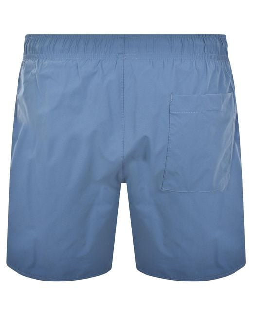 BOSS BUSINESS Blue Boss Iconic Swim Shorts for men