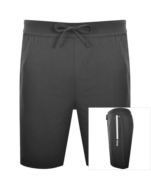 BOSS BUSINESS Gray Boss Authentic Shorts Dark for men
