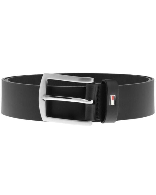 Tommy Hilfiger Black Denton Belt for men