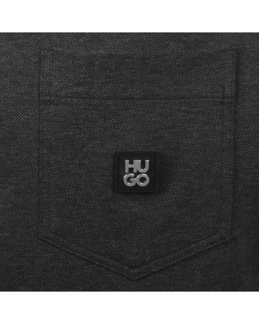 HUGO Black Enaso Overshirt Jacket for men