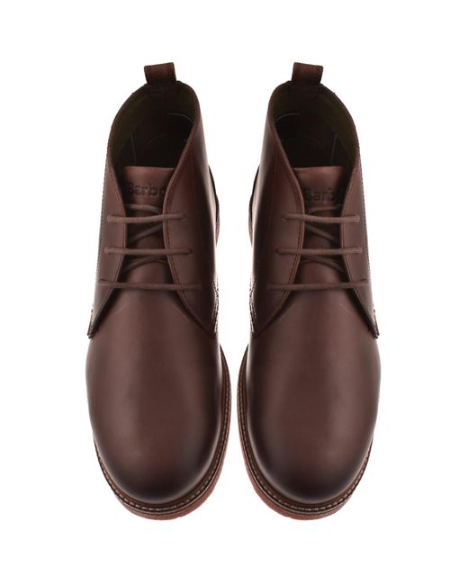 Barbour Brown Kirkstone Boots for men