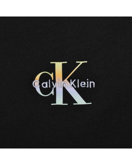 Calvin Klein Black Logo T Shirt for men