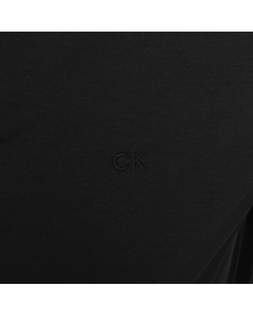 Calvin Klein Black Long Sleeve Slim Fit Shirt for men