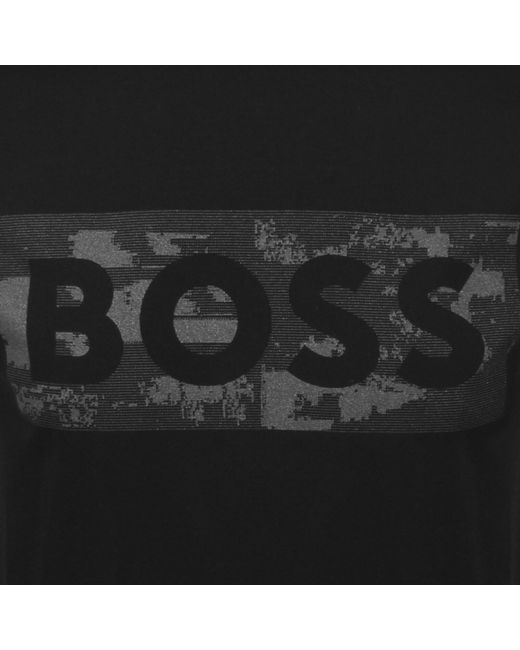 Boss Black Boss Globe Logo T Shirt for men