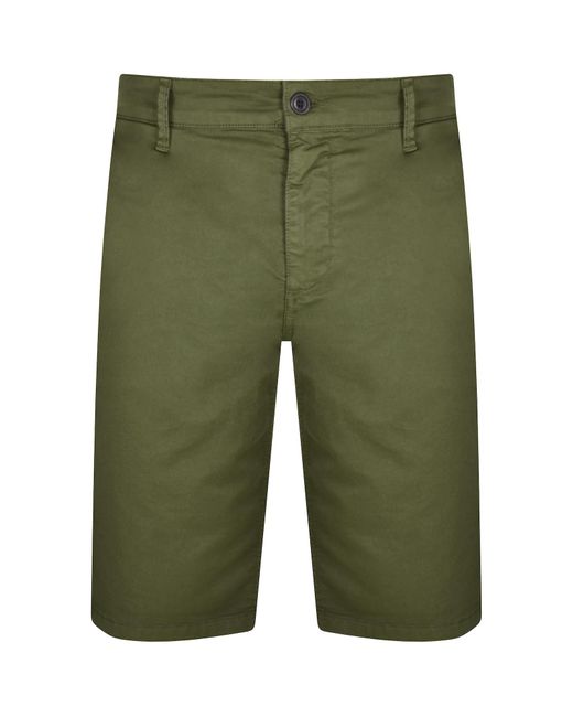 Lyle & Scott Green Vintage Anfield Chino Shorts for men