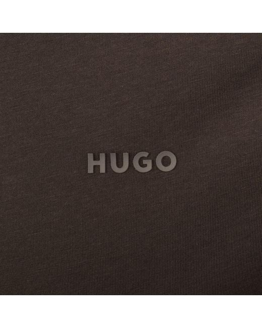 HUGO Gray Dapo Hoodie for men