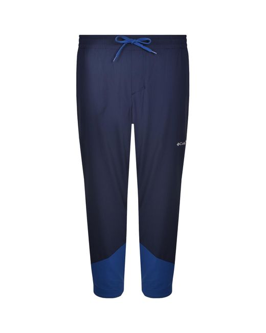 Columbia Blue Tech Nylon Pants for men