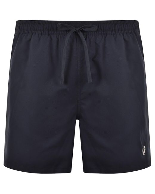 Fred Perry Blue Swim Shorts for men