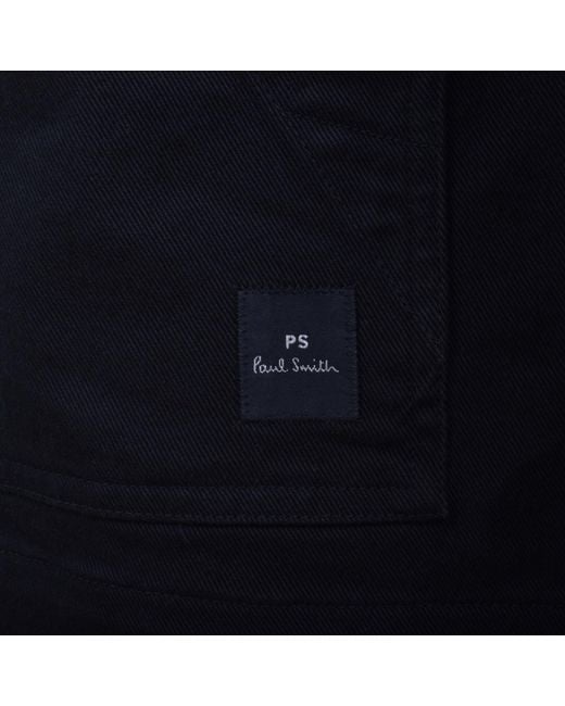 Paul Smith Blue Chore Overshirt for men