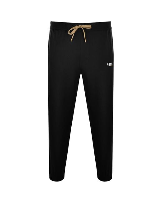BOSS BUSINESS Black Boss Oliver Hooded Tracksuit for men